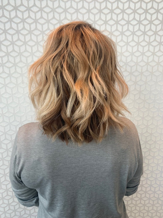 base + partial; Nashville salon